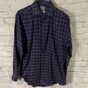 Men's Thomas Dean Dress Shirt Large